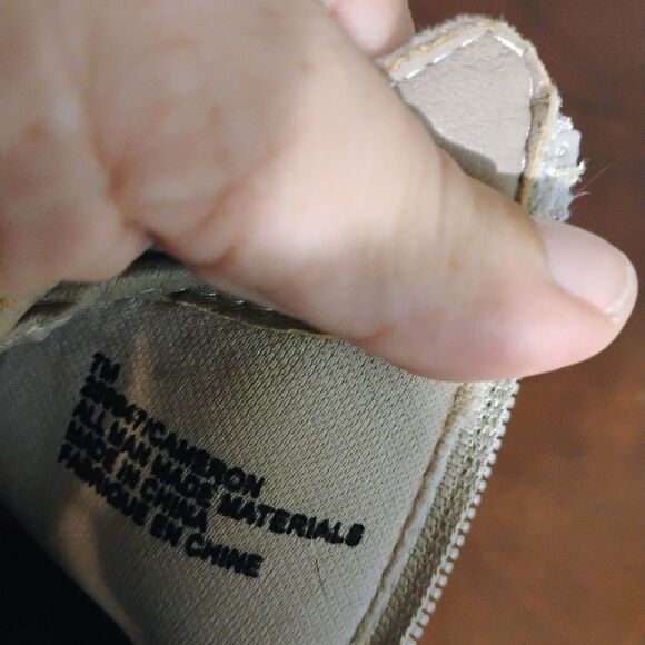 Maurices Gray and White Ankle Booties with Snakeskin Pattern - Picture 13 of 13